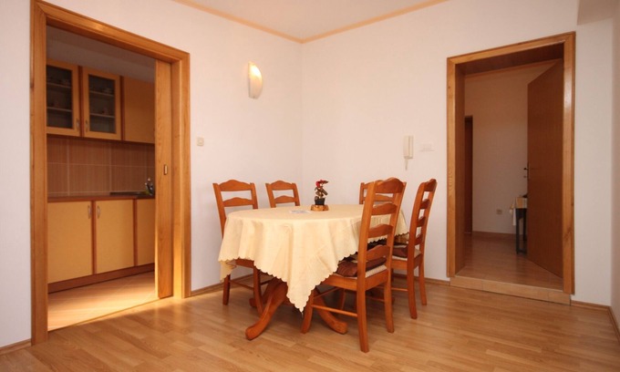 Gradac Apartamento | Apartamento de una habitación con terraza y vista al mar Gradac, Makarska (A-6820-a)
