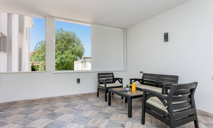 Podaca Apartamento | Apartamento de una habitación con terraza y vista al mar Podaca, Makarska (A-6736-b)