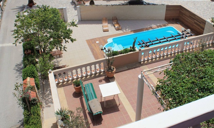Tucepi Apartamento | Apartamento de una habitación con terraza y vista al mar Tucepi, Makarska (A-6817-b)