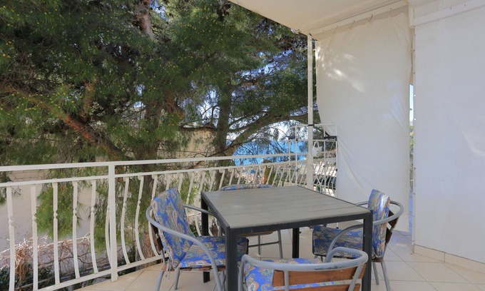 Stanici Apartamento | Apartamento de una habitación con terraza y vista al mar Balica Rat, Omis (A-20494-b)