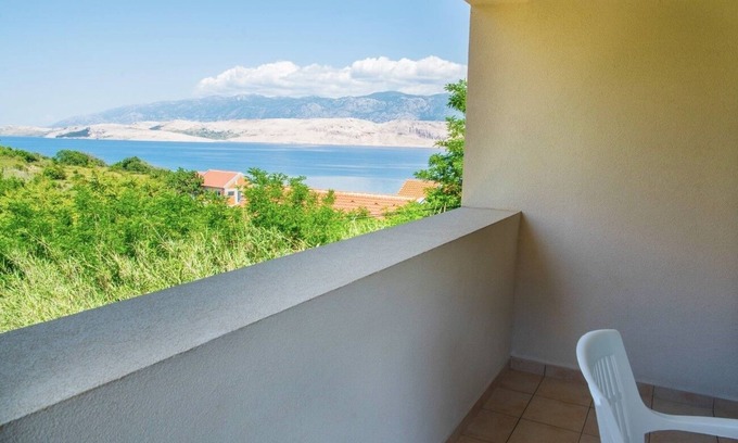 Bosana Apartamento | Apartamento de una habitación con terraza y vista al mar Bosana, Pag (A-22692-d)