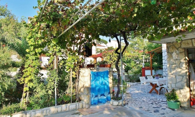 Suha Punta Apartamento | Apartamento de una habitación con balcón y vista al mar Kampor, Rab (A-5000-a)