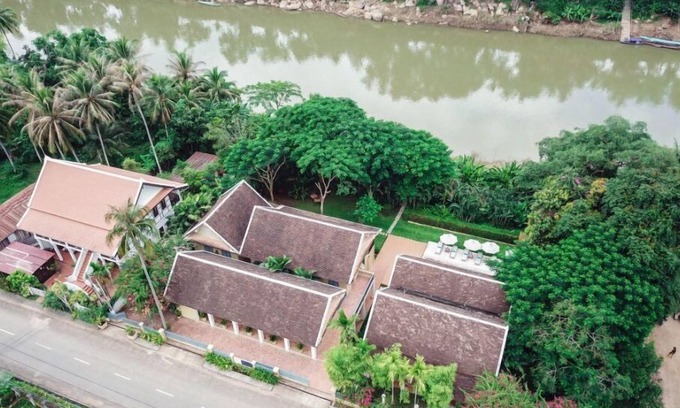 Luang Prabang Villa | Villa Deluxe de 1 dormitorio con vistas al río (D)