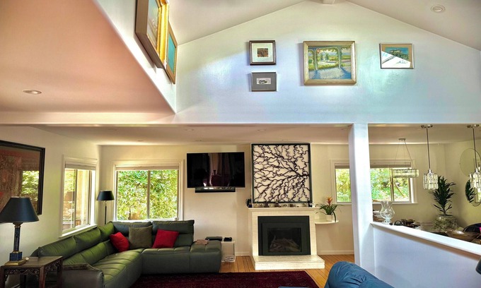 Woodacre Casa | One of a kind, modern, nature lovers dream home on a creek in redwoods