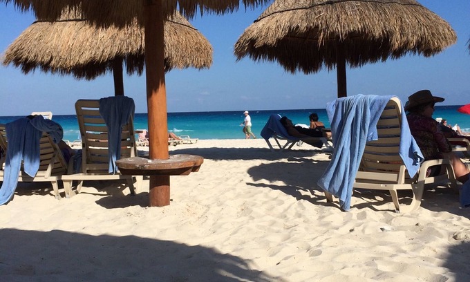 Zona Hotelera Complejo | Una de las dos suites presidenciales en el resort.