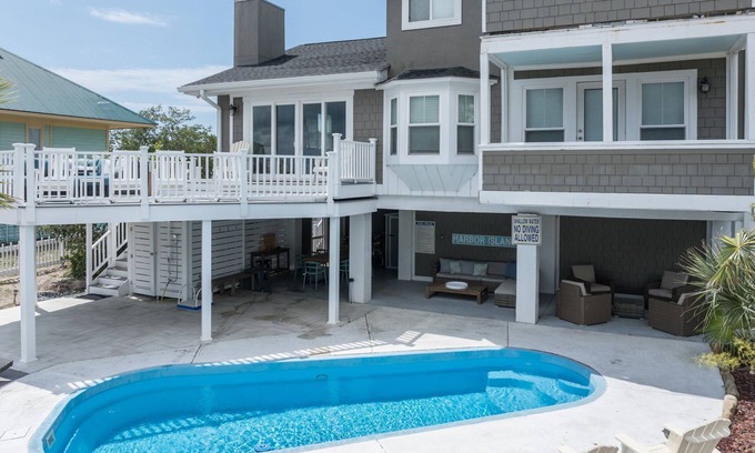 Saint Helena Island Casa | One Particular Harbor - Harbor Island Oceanfront, Private Pool!