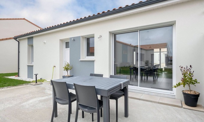 Saint-Michel-Chef-Chef Chalet De Esquí | Casa de una sola planta para 7 personas