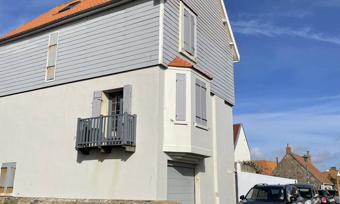 Bleriot-Plage Casa | Opaalkust Villa L'enclos - Zicht op zee