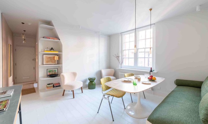 Chelsea Riverside Apartamento | Open plan Chelsea apt for 2 nr King’s Road