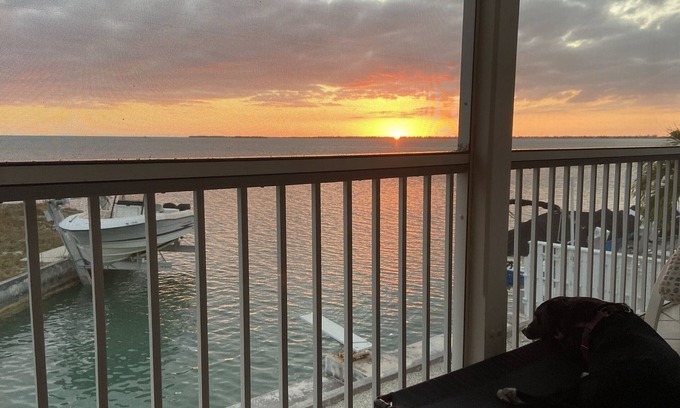 Summerland Key Casa | Open water pool home 25miles from Key West