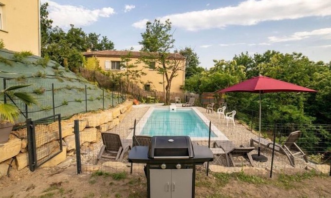 Vesseaux Casa | APERTURA MAYO 2020 Cabaña con piscina 14 personas