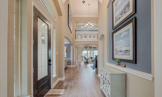 Spring Casa | Opulent Lakefront Retreat in Gated Golf Community