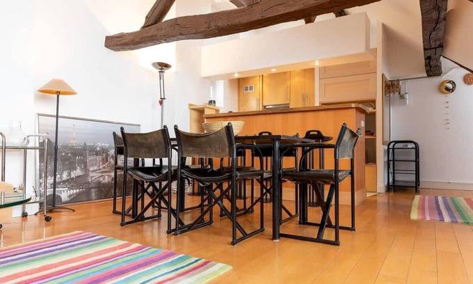 Quartier de la Place-Vendome Apartamento | Apartamento clásico de 1 dormitorio cerca del Louvre