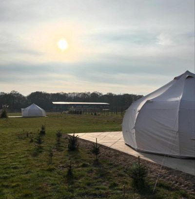 Salhouse Otro | Orchard Retreats Glamping At Black Barn Farm Norfolk