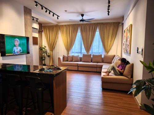 Laman Dahlia Apartamento | Orchid Homestay