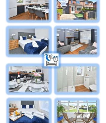 Crewe Casa | Orion House - sleeps 6, driveway, garden