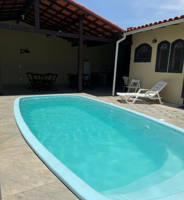 Unamar Casa | Orla 500 - Casa inteira 15 pessoas - Com Piscina - 500 Metros da Praia - Churrasqueira e muito mais