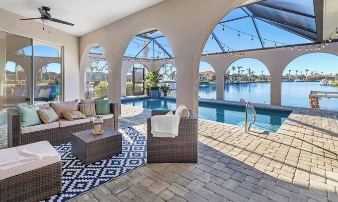 Punta Gorda Casa | Orlando Villa 5871: Waterfront Retreat with Pool