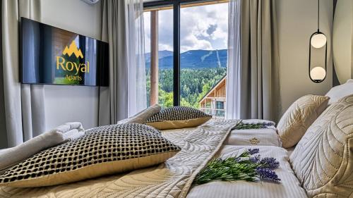 Bierutowice Apartamento | Orlik VIP Residence - Apartament dwupoziomowy Śnieżka Skyline z prywatną sauną