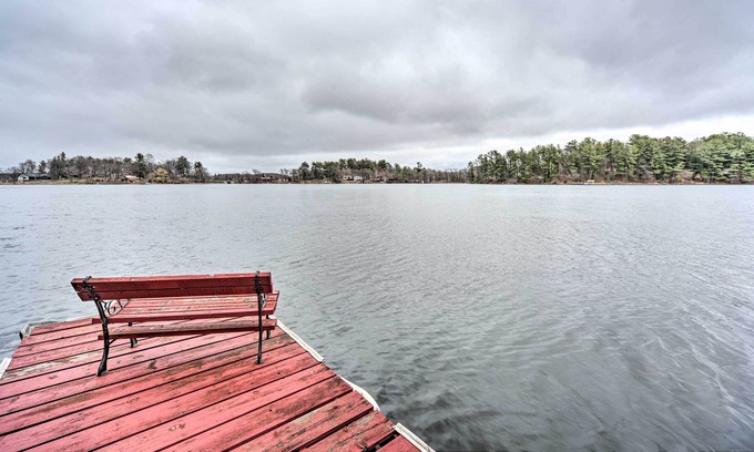 Osceola Cabaña | Osceola Cottage w/ Dock Situated on Wind Lake