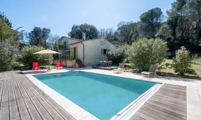Aniane Casa | Ostal Pioch des Pins - Piscine privée
