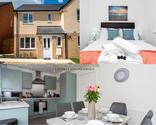 Lowestoft Casa | Oulton Broads New Build Holiday Home 3 Bedroom- 3 Bathroom with Free Parking