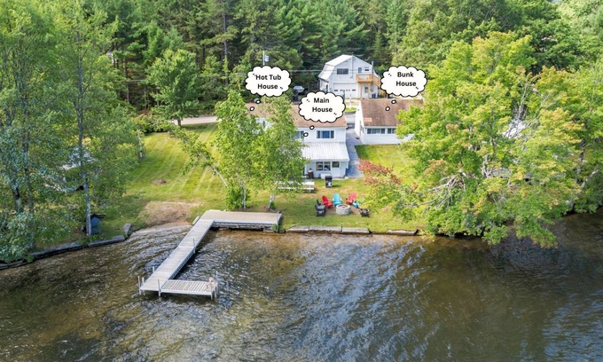Shapleigh Casa | Our charming cottage and bunkhouse invites you to experience a lakeside getaway!