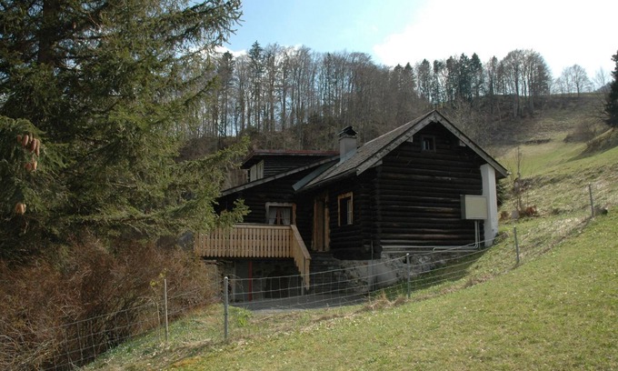 Sevelen Casa | Our holiday home is built in logcabin style.