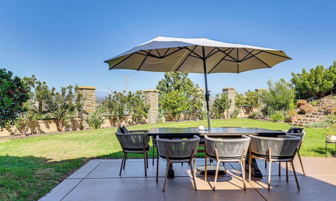 San Marcos Casa | Outdoor Oasis! Luxe Hilltop Home in San Marcos