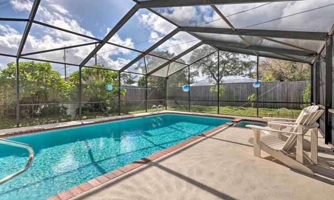 Florida Shores Casa | Outdoor Retreat in Edgewater w/ Private Pool