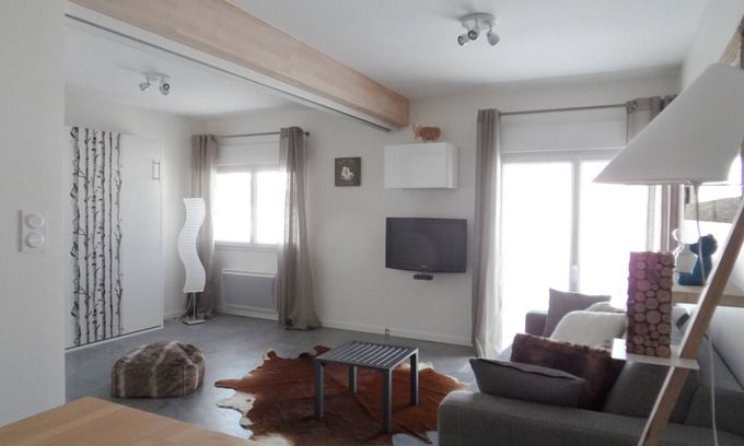 Paroisse des Monts de Bienne Apartamento | APARTAMENTO TERRAZA AL AIRE LIBRE al pie de las pistas de esquí, raquetas de nieve, trineo