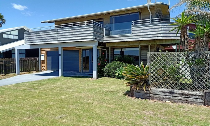 Ohope Casa | Casa frente al mar en Ohope Beach.