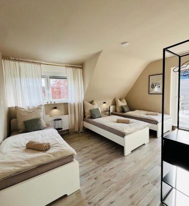 Misburg - Nord Apartamento | OVERNIGHT No1 - Dachterrasse, Küche, Netflix