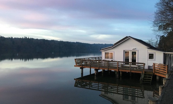Vashon Island Casa | Cabaña ecológica frente al mar