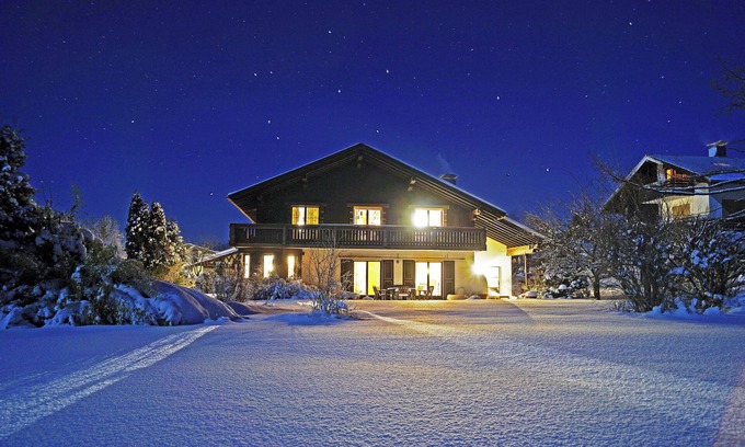 Bergen Casa | Own cottage near Chiemsee with view of the alps
