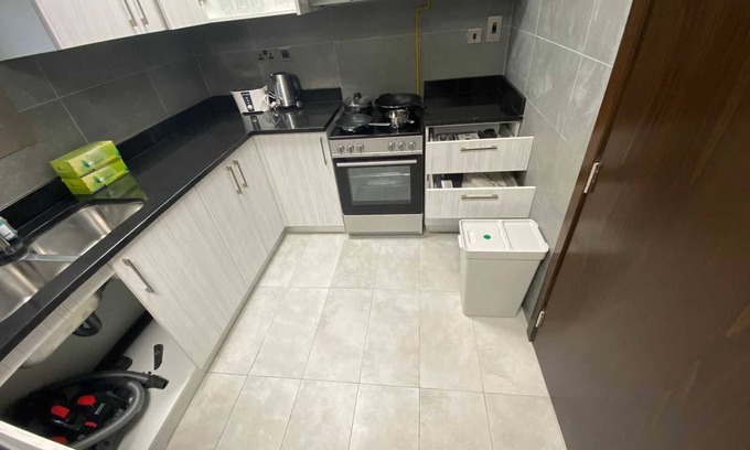 Khalifa City Apartamento | OYO HOME 1381 Premium 1 BHK With Balcony