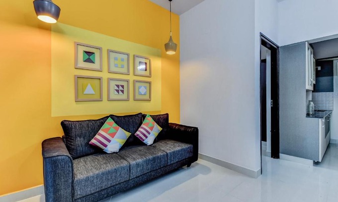 Krishnarajapura Apartamento | OYO Home 82404 Serene Studio Kr Puram