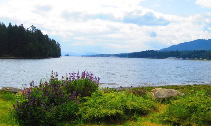 North Oyster Casa | Oyster Bay Beach House se encuentra en BC POINTE al final Ladysmith Harbour