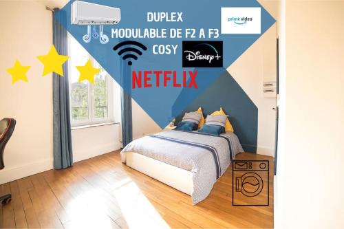 Haussonville-Blandan-Mon Desert-Saurupt Apartamento | P'tit Dupont F3 Nancy Thermal