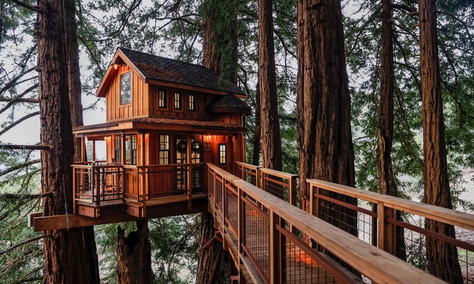 Watsonville Cabina | Pacific View Treehouse