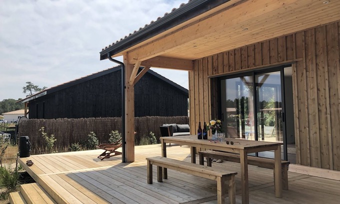 Vensac Casa | Padahouse - casa de madera frente al mar