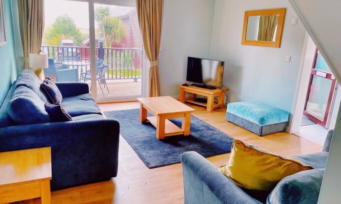 Winnard's Perch Chalet De Esquí | Padstow Lodge sleeps 4/5 with Hot Tub Terrace