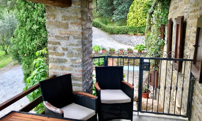 Monteluiano Apartamento | Apartamento Paglia e Fieno - Agriturismo La Panoramica Gubbio Maison de Charme
