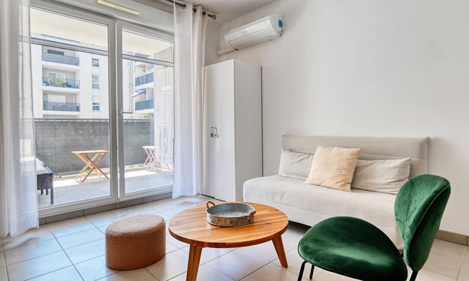 La Capelette Apartamento | Paillas - T3 climatisé avec balcon et parking
