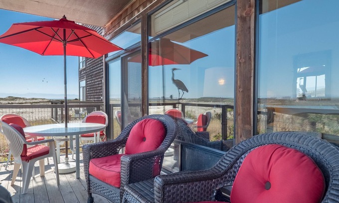 Watsonville Condominio | Pajaro Dunes Resort: Pelican Point Beach Condo - Vistas a la playa, al mar y al río