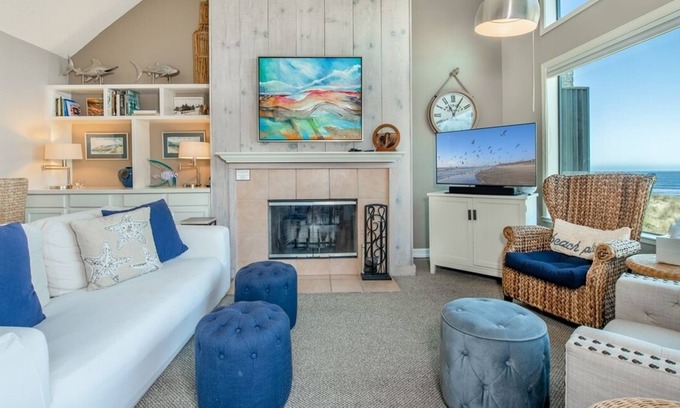Pajaro Dunes Condominio | Pajaro Dunes Resort: Piso superior con vistas al mar - Capacidad 6 - NUEVO listado