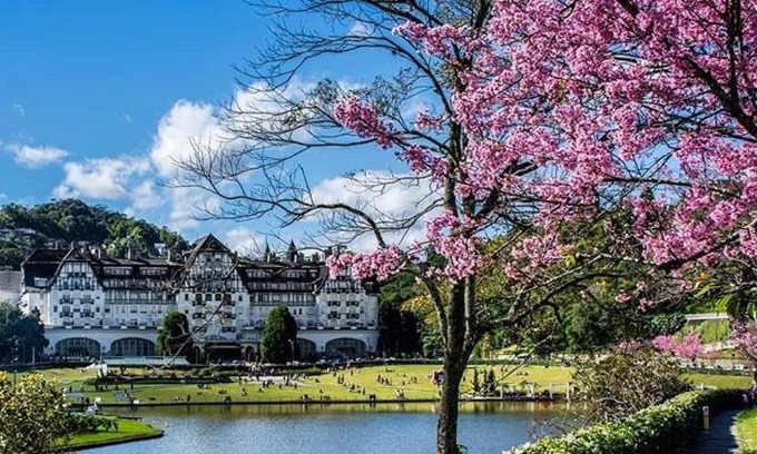 Quitandinha Apartamento | Palacio Quitandinha Linda Vista Para o Lago