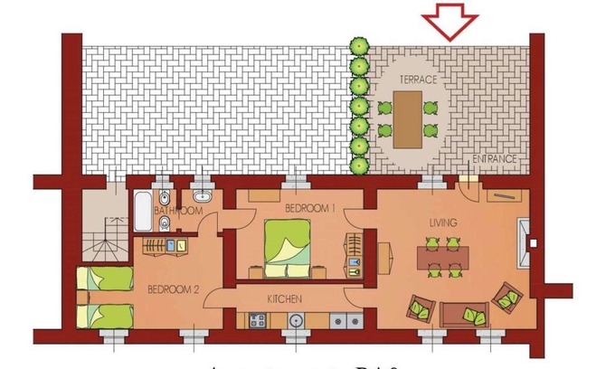 Torre Pallavicina Casa | Palazzo Barbò 'Apartment PA0