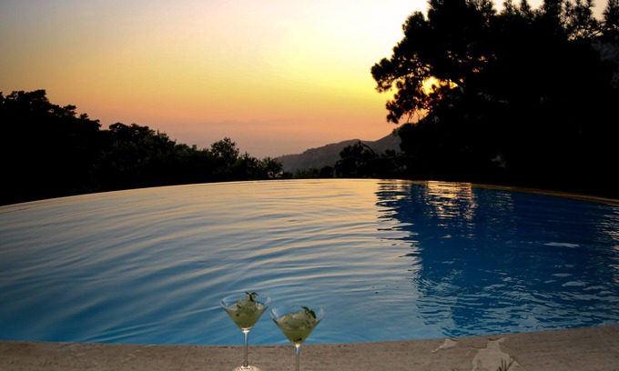 Ortaca Otro | Palm House Dalyan - Stone House with Private Infinity Pool