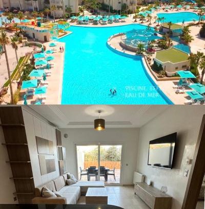 Monastir Apartamento | Palm Lake Resort - Appartement terrasse